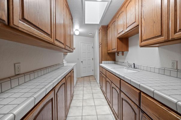 Interior, Kitchen, Tile Countertops