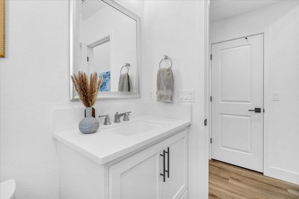 Bathroom, Interior, Wood Texture Flooring