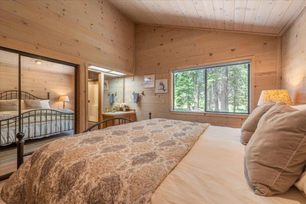 Bedroom, Interior, Wooden Ceilings, Wooden Walls
