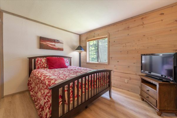 Bedroom, Interior, Wood Texture Flooring, Wooden Walls