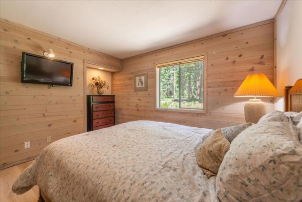 Bedroom, Interior, Wood Texture Flooring, Wooden Walls