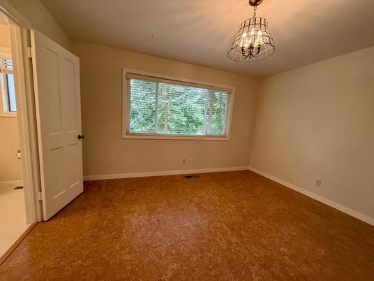 Chandelier, Empty room, Interior