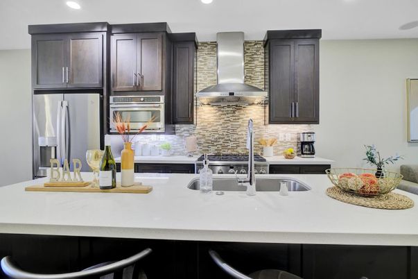 Interior, Kitchen, Recessed Lighting, Stainless Steel Appliances