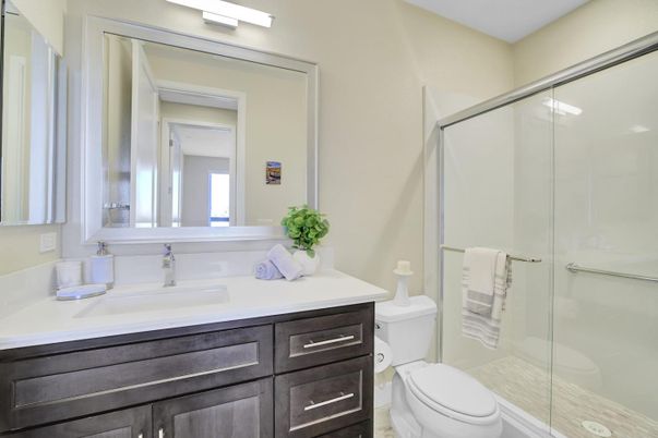 Bathroom, Glass Shower, Interior
