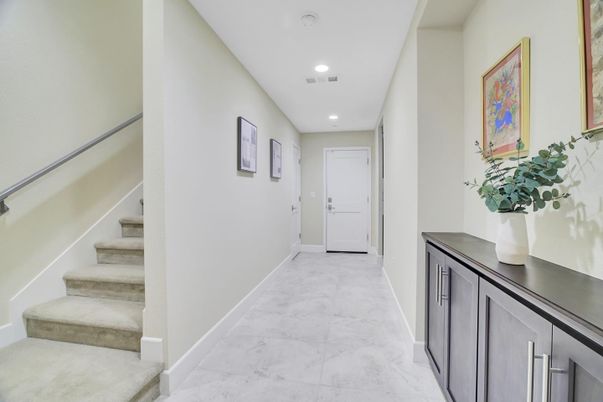Interior, Marble, Recessed Lighting