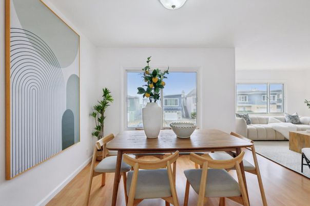 Dining room, Interior, Living room, Wood Texture Flooring