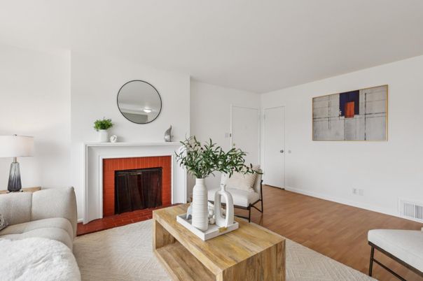 Fireplace, Interior, Wood Texture Flooring