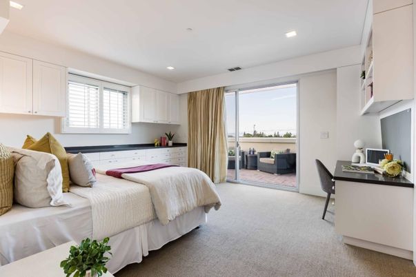 Bedroom, Home Office, Interior, Recessed Lighting