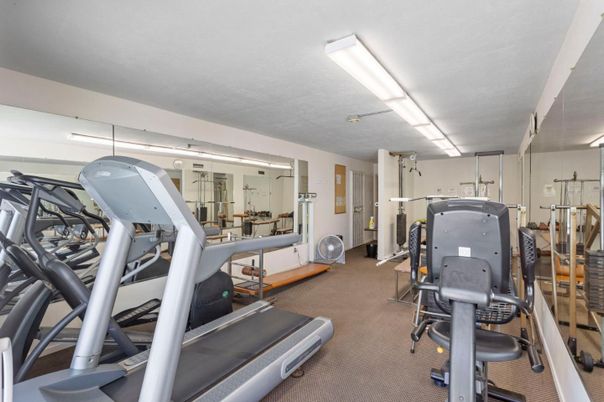 Fitness Equipment, Gym, Interior