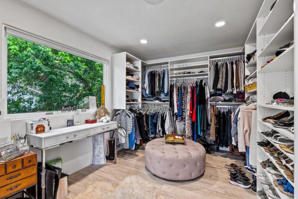 Interior, Recessed Lighting, Walk-in Closets, Wood Texture Flooring