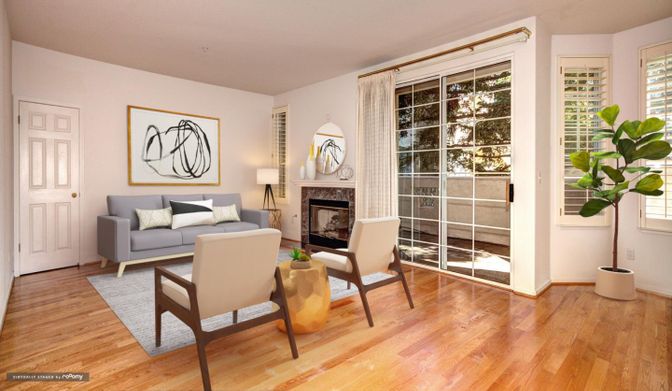 Fireplace, Interior, Living room, Wood Texture Flooring