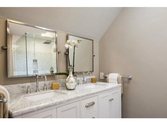 Bathroom, Dual Sink Vanities, Glass Shower, Interior