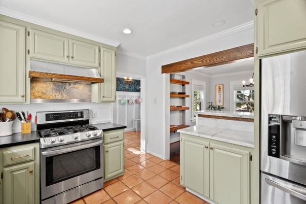 Interior, Kitchen, Recessed Lighting, Stainless Steel Appliances