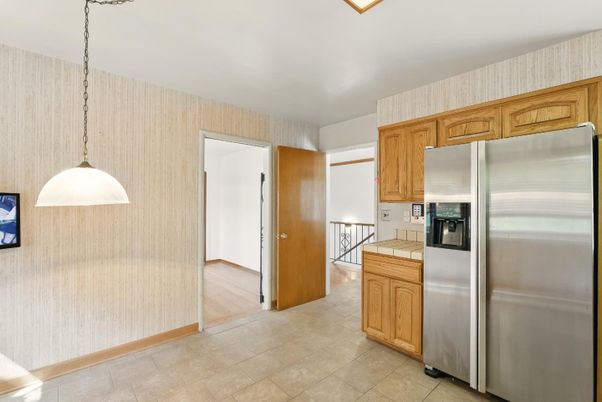 Interior, Kitchen, Pendant Lights, Stainless Steel Appliances