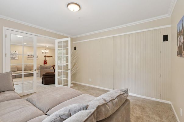 Chandelier, Interior, Living room, Recessed Lighting