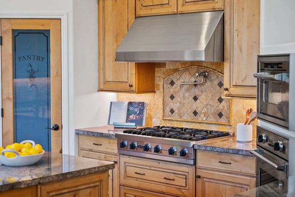 Interior, Kitchen, Stainless Steel Appliances