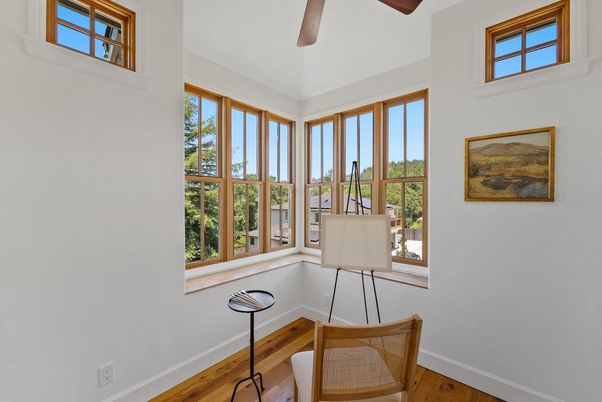 Interior, Sun Room, Wood Texture Flooring