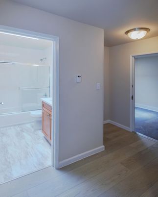 Bathroom, Interior, Marble, Wood Texture Flooring