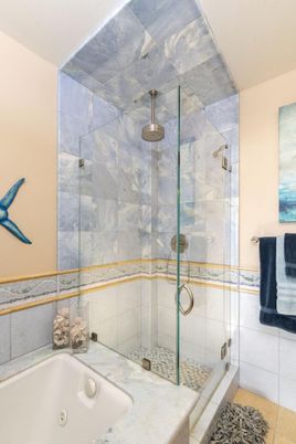 Bathroom, Glass Shower, Interior