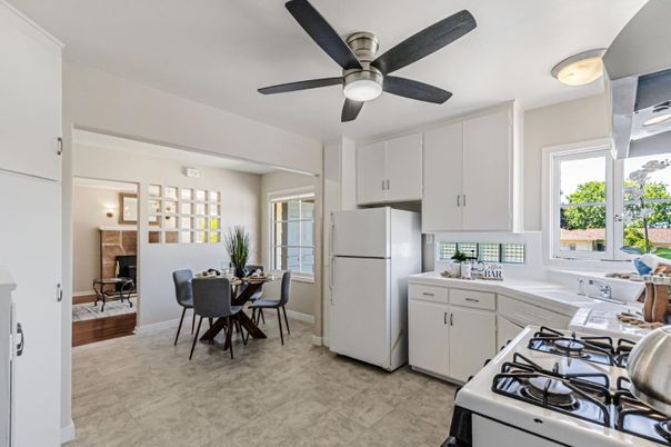 Dining room, Interior, Kitchen