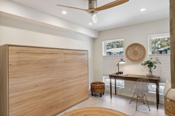 Home Office, Interior, Recessed Lighting