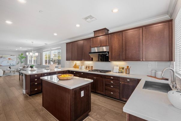 Chandelier, Dining room, Interior, Kitchen, Pendant Lights, Recessed Lighting, Wood Texture Flooring