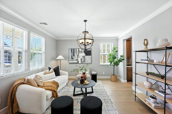 Chandelier, Interior, Living room, Wood Texture Flooring