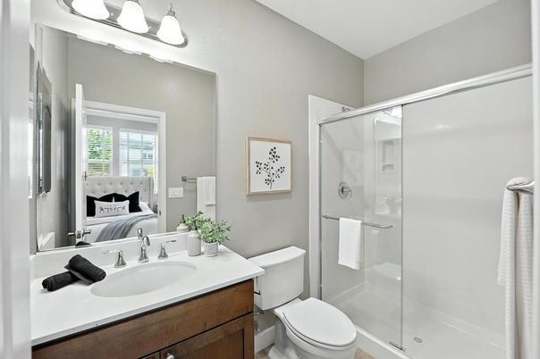 Bathroom, Glass Shower, Interior