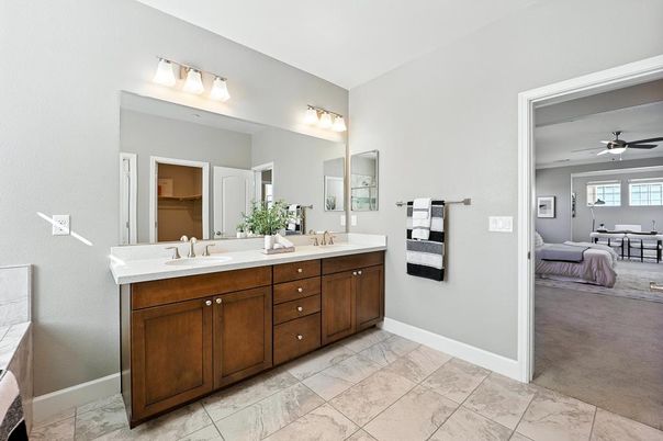 Bathroom, Bedroom, Dual Sink Vanities, Interior, Marble
