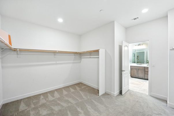 Bathroom, Interior, Recessed Lighting, Walk-in Closets