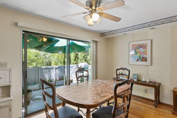 Dining room, Interior, Wood Texture Flooring