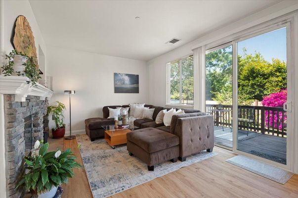 Fireplace, Interior, Living room, Wood Texture Flooring