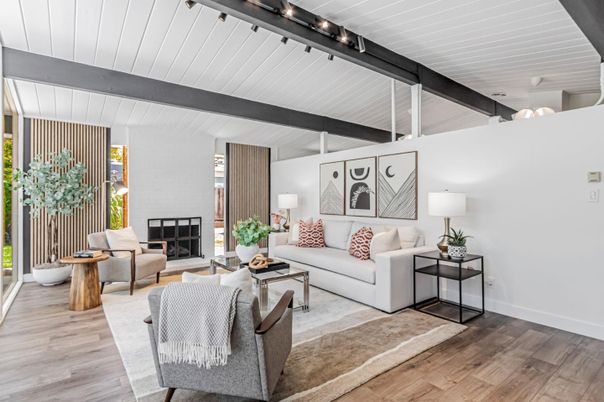 Fireplace, Interior, Living room, Wood Texture Flooring