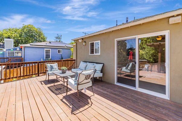 Exterior, Solar Panels, Wood Texture Flooring