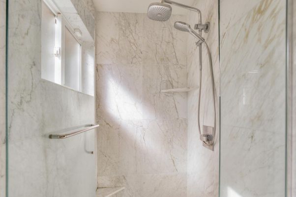 Bathroom, Interior, Marble Walls