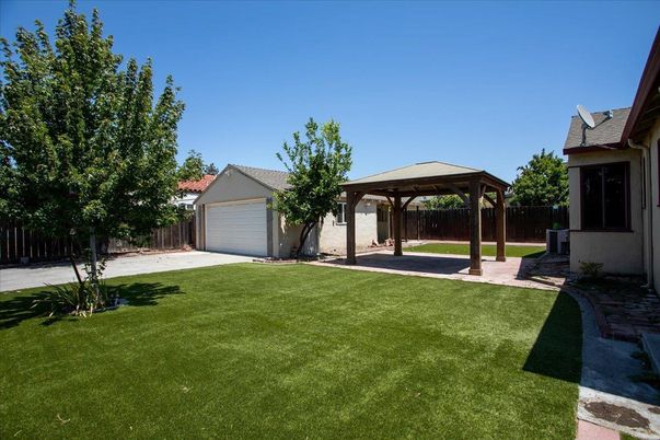 Backyard, Detached Garage, Exterior