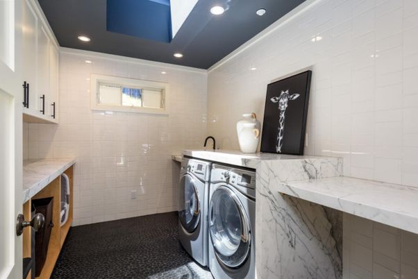 Interior, Recessed Lighting, Washer