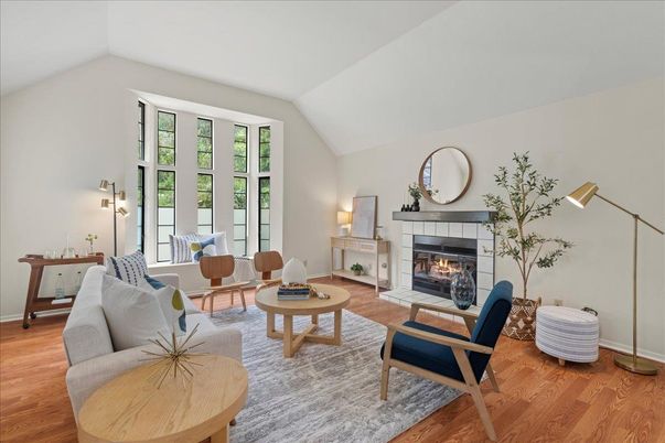 Fireplace, Interior, Living room, Wood Texture Flooring