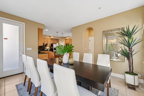 Dining room, Interior, Kitchen, Pendant Lights, Recessed Lighting