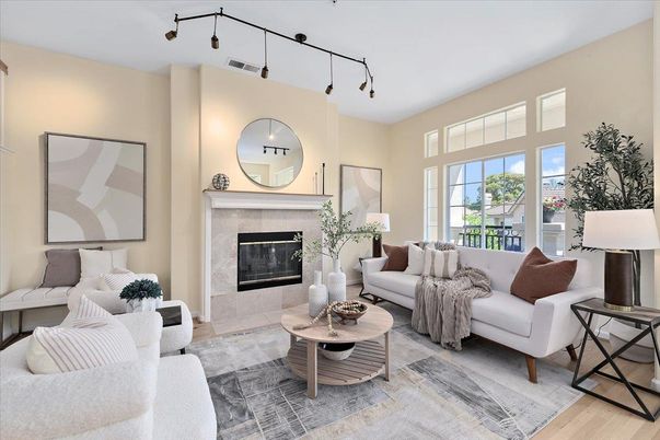 Fireplace, Interior, Living room, Wood Texture Flooring