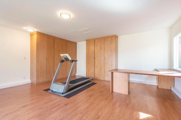 Fitness Equipment, Interior, Wood Texture Flooring