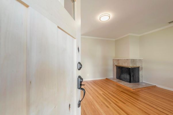 Fireplace, Interior, Wood Texture Flooring