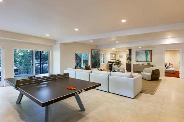 Game Room, Interior, Living room, Recessed Lighting