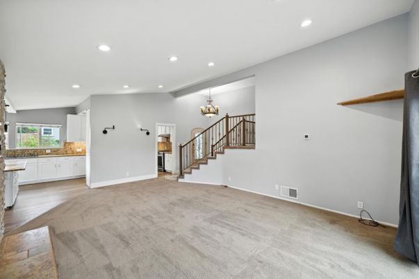 Chandelier, Interior, Recessed Lighting