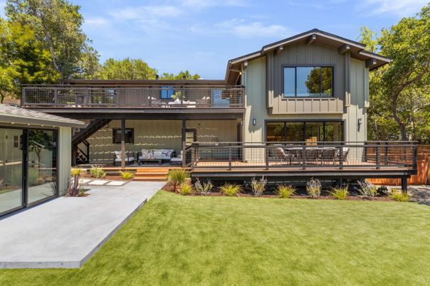 Backyard, Exterior, Facade, Farmhouse