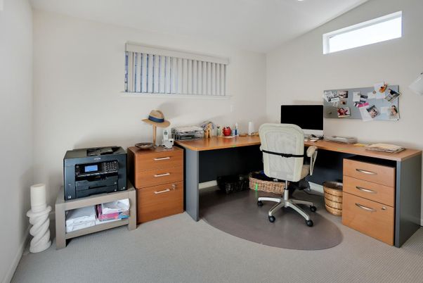 Home Office, Interior, Recessed Lighting