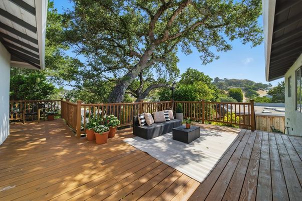 Exterior, Wood Texture Flooring