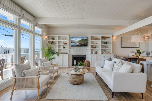 Fireplace, Interior, Living room, Water, Wood Texture Flooring