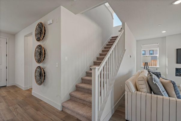 Interior, Recessed Lighting, Wood Texture Flooring