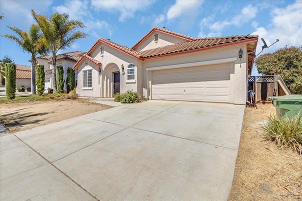 Attached, Backyard, Exterior, Facade, Spanish Mediterranean